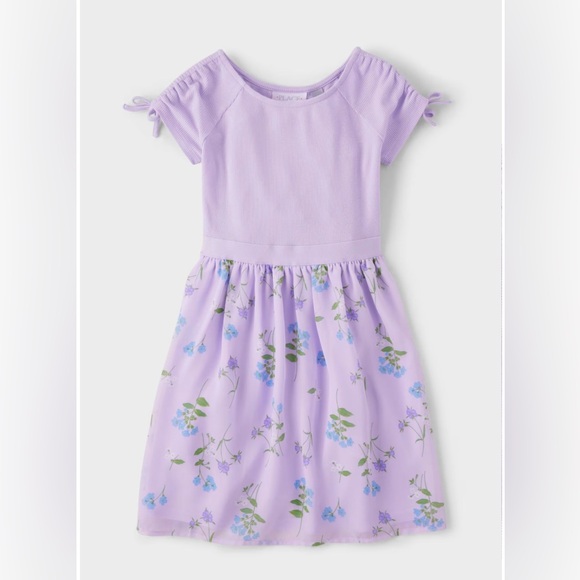 The Children's Place Other - The Children’s Place Girls Floral Fit And Flare Dress Size 14 (XL)